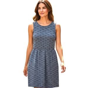 Loft 12P Gray Women's Dress Sleeveless Petite Size Large 12 P LP PL